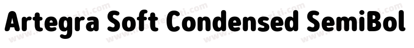 Artegra Soft Condensed SemiBold字体转换